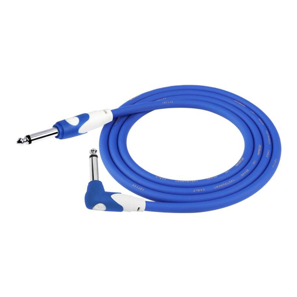 Kirlin LGI-202-3M-BL Düz/Uç L 3 Metre Mavi Enstrüman Kablosu